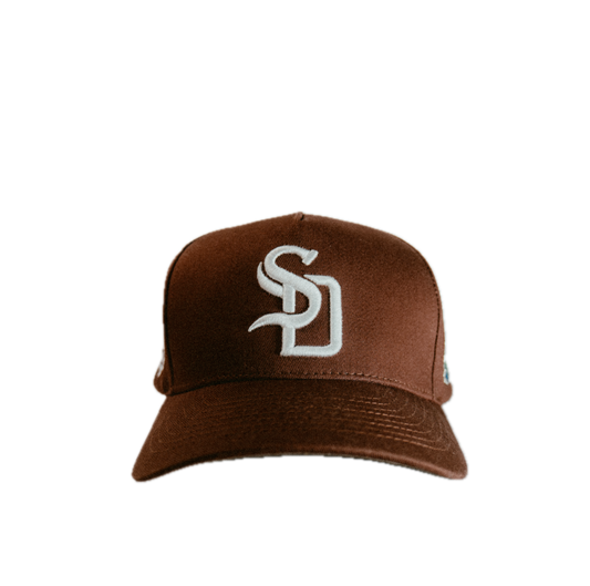 San Diego Snapback Brown Satin Insides